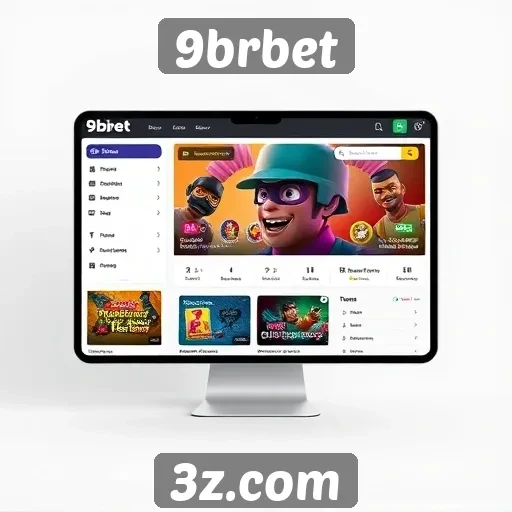 Interface do usuário no 9brbet é intuitiva